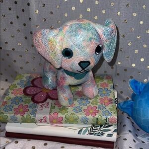 Colorful Plush Dog Toy